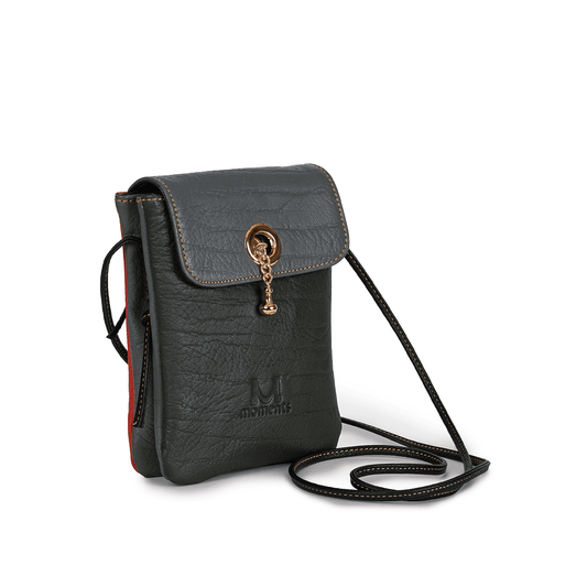 1137 Moments Mobile Phone Bag in Leather with Accessory