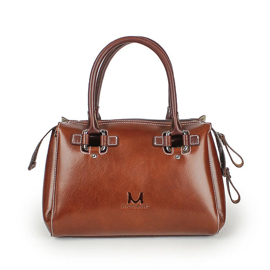 2618 Leather Classic Double Handle