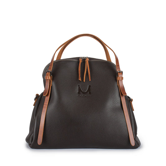 2610 Large Leather Bowling Bag