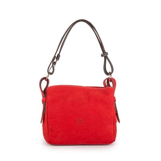 1122 Cross-body Bag with Adjustable Shoulder Strap in Nubuck