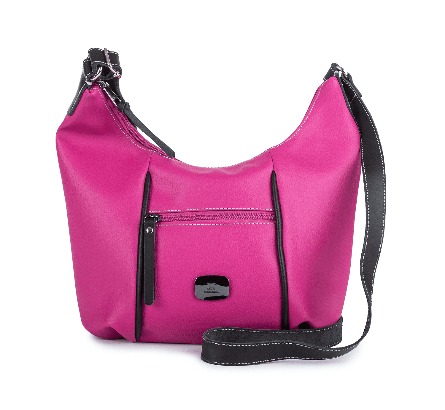 2957 Cross-Body Bag in Faux Leather with Zip
