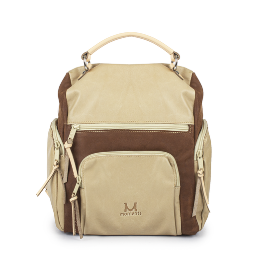 2203 Multicolored Backpack with Front Zip