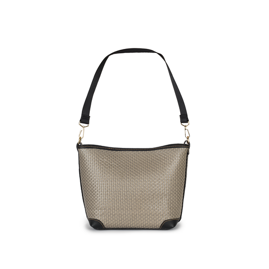2931 Moments Ladies' Shopper in Raffia with Leather Trim