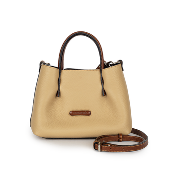 2711 Double Handle Bag with Cross Body Strap
